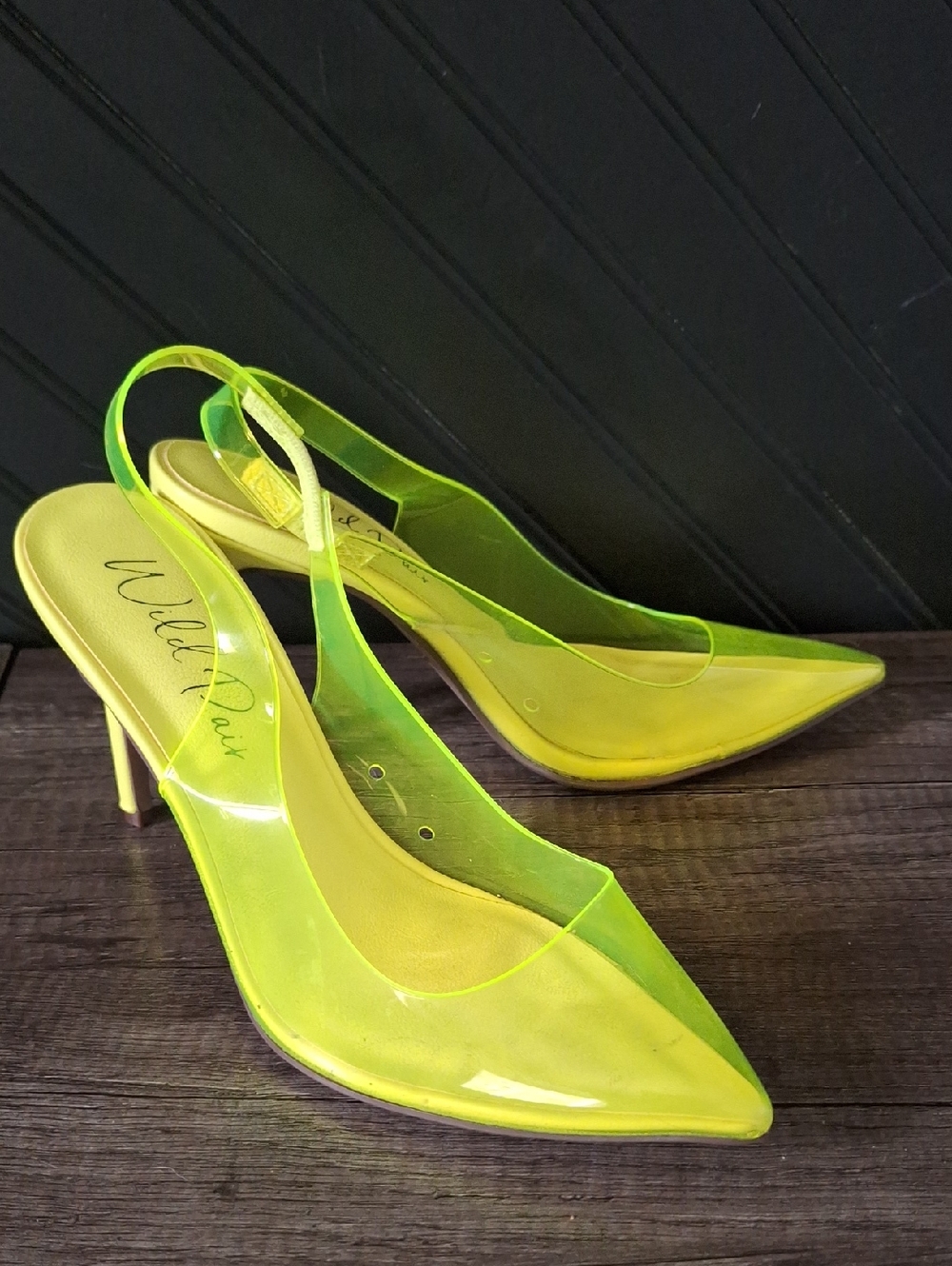 EUC Wild Pair PVC Heels